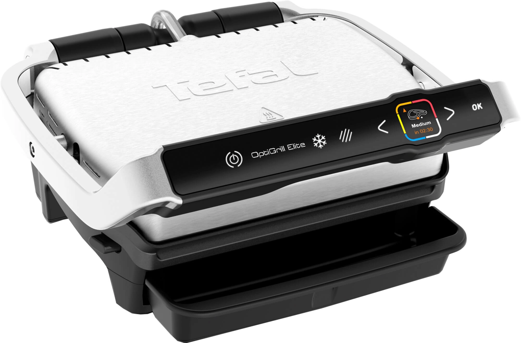 Электрогриль прижимной Tefal OptiGrill Elite GC750D30 original1 Электрогриль прижимной Tefal OptiGrill Elite GC750D30 original1