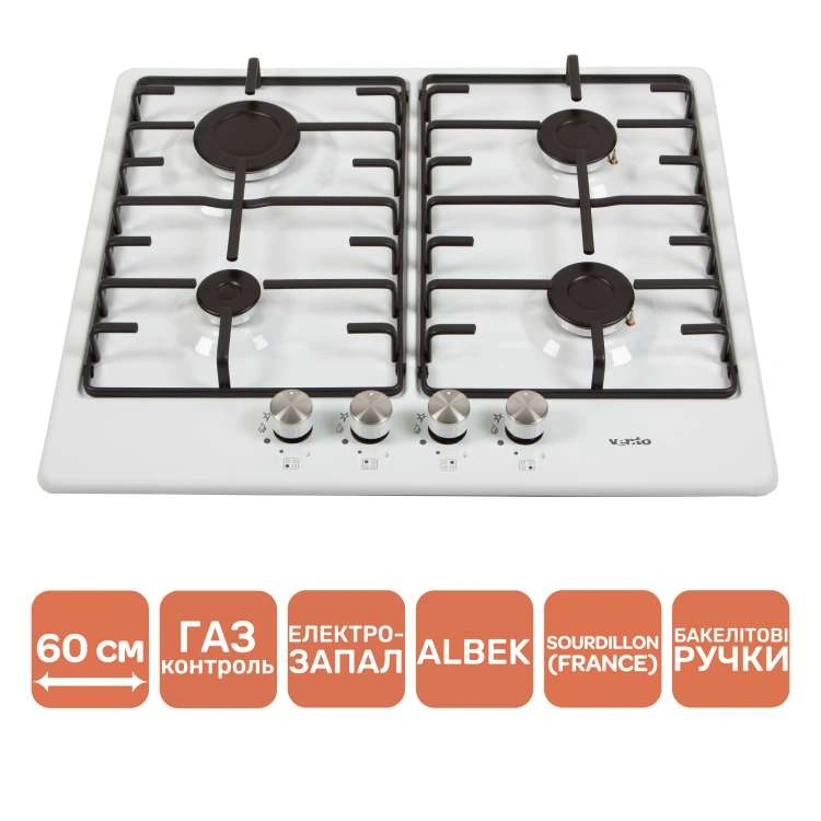 Варочная поверхность VENTOLUX HG640-MA3 S (WH) original7 Варочная поверхность VENTOLUX HG640-MA3 S (WH) original7