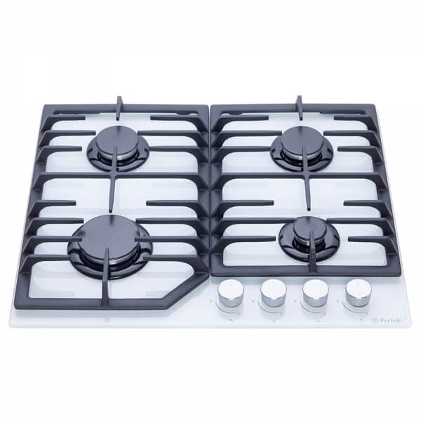 Поверхность газовая на стекле Perfelli HGG 61494 WH original2 Поверхность газовая на стекле Perfelli HGG 61494 WH original2