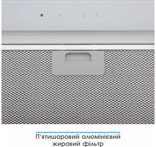 Встраиваемая вытяжка ELEYUS GEMINI 700 LED 52 WH original11 Встраиваемая вытяжка ELEYUS GEMINI 700 LED 52 WH original11