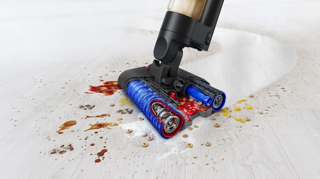 Вертикальный пылесос Dyson Wash G1 Electric Brake Blue/Black (486236-01) original8 Вертикальный пылесос Dyson Wash G1 Electric Brake Blue/Black (486236-01) original8