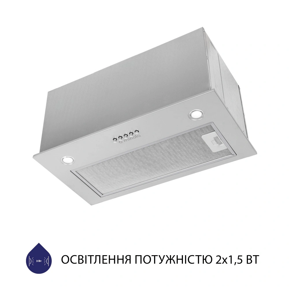 Вытяжка полновстраиваемая Minola HBI 5627 GR 1000 LED original4 Вытяжка полновстраиваемая Minola HBI 5627 GR 1000 LED original4