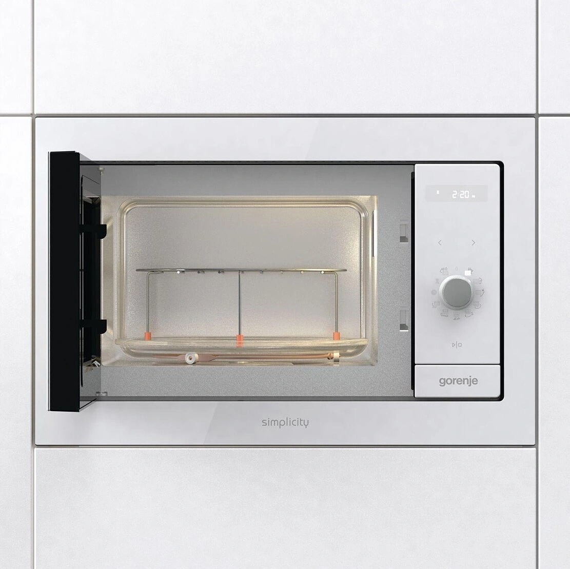 Встраиваемая микроволновая печь Gorenje BM235G1SYW original2 Встраиваемая микроволновая печь Gorenje BM235G1SYW original2