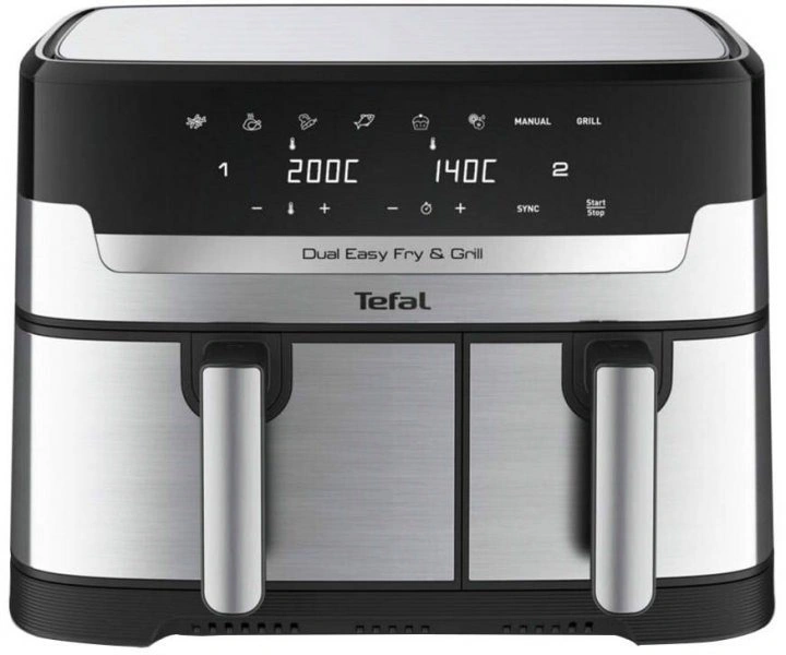 Мультипечь (аэрофритюрница) Tefal Dual Easy Fry & Grill Air Fryer EY905D10 original1 Мультипечь (аэрофритюрница) Tefal Dual Easy Fry & Grill Air Fryer EY905D10 original1