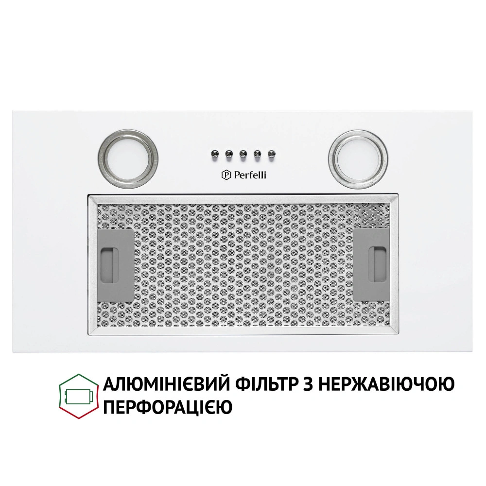 Вытяжка полновстраиваемая Perfelli BI 5652 WH 1000 LED original1 Вытяжка полновстраиваемая Perfelli BI 5652 WH 1000 LED original1
