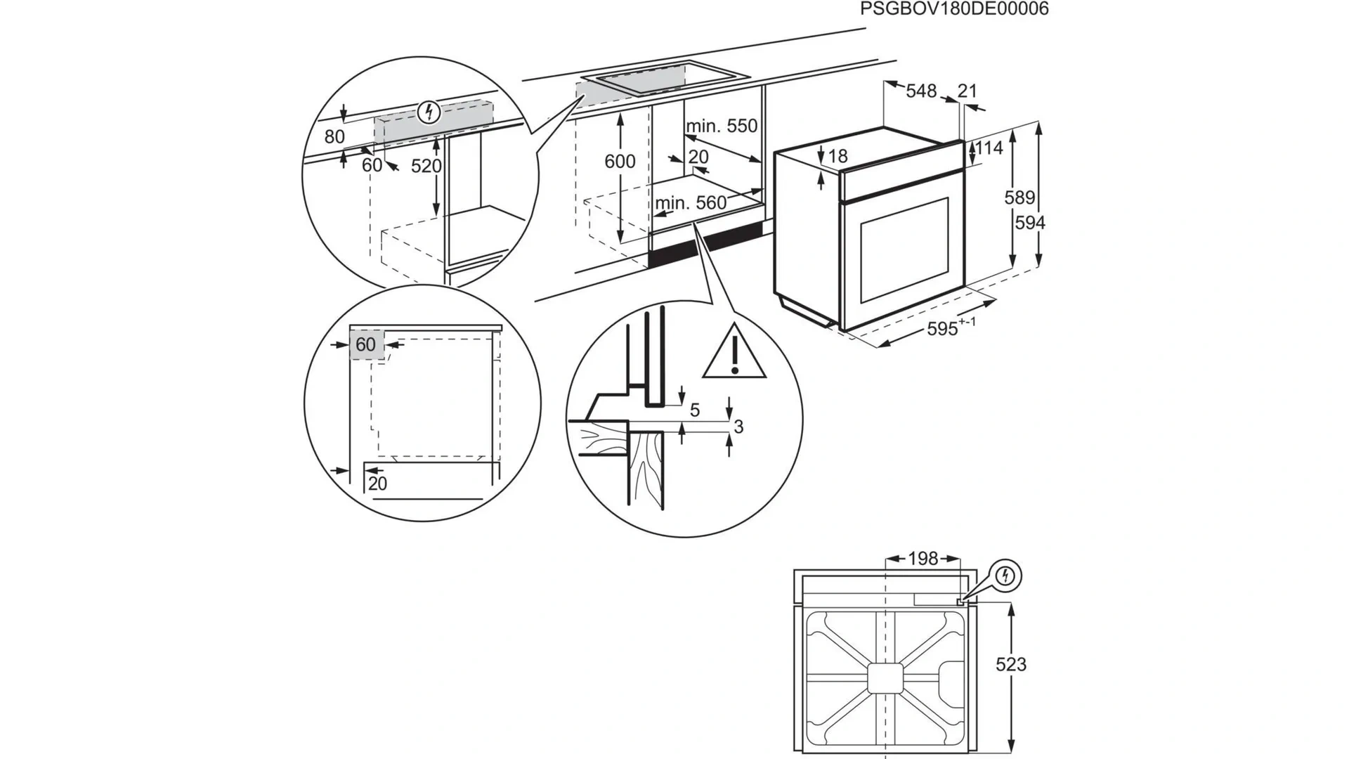 Встраиваемая духовка ELECTROLUX EOF3H40X SurroundCook original10 Встраиваемая духовка ELECTROLUX EOF3H40X SurroundCook original10