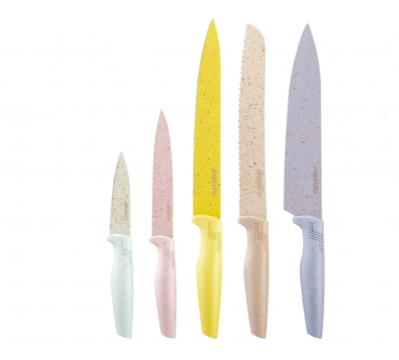 Набор ножей из 5 предметов Ardesto Fresh (AR2105FR) original1 Набор ножей из 5 предметов Ardesto Fresh (AR2105FR) original1