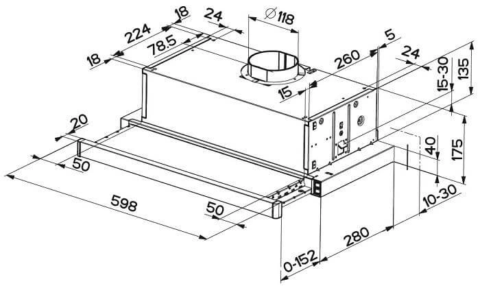 Витяжка телескопічна Franke FTC 601 BK GL 110.0439.279 original2 Витяжка телескопічна Franke FTC 601 BK GL 110.0439.279 original2