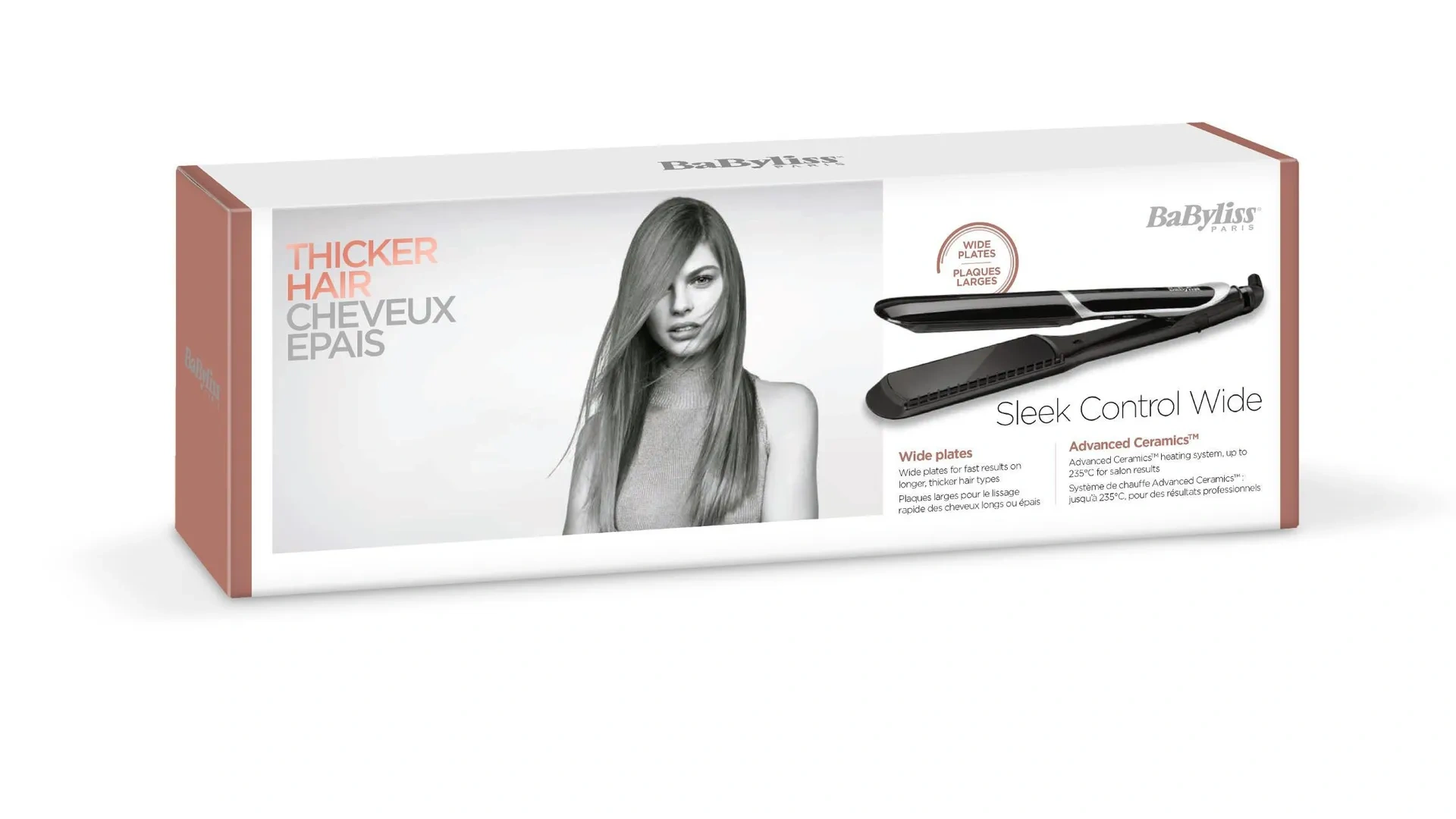 Выпрямитель для волос BaByliss Sleek Control Wide ST397E original5 Выпрямитель для волос BaByliss Sleek Control Wide ST397E original5