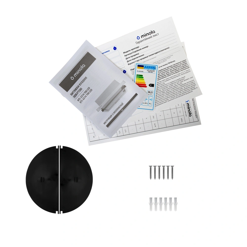 Вытяжка телескопическая Minola HTL 6214 BLF 700 LED original9 Вытяжка телескопическая Minola HTL 6214 BLF 700 LED original9