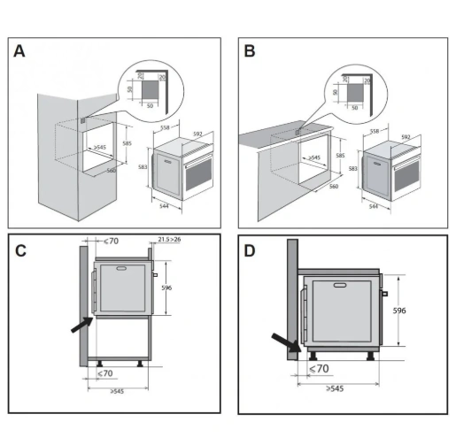 Духовка електрична De Dietrich DOP4756MB original3 Духовка електрична De Dietrich DOP4756MB original3