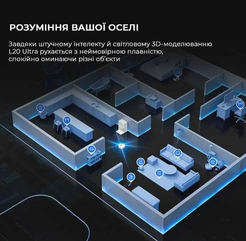 Робот-пылесос с влажной уборкой Dreame Bot L20 Ultra Complete White original3 Робот-пылесос с влажной уборкой Dreame Bot L20 Ultra Complete White original3