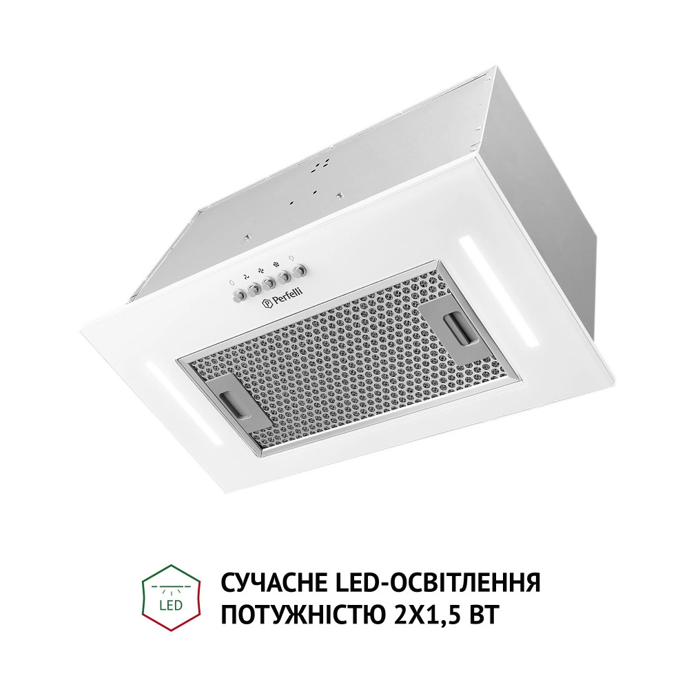 Полновстраиваемая вытяжка Perfelli BI 5684 WH 1000 LED original2 Полновстраиваемая вытяжка Perfelli BI 5684 WH 1000 LED original2
