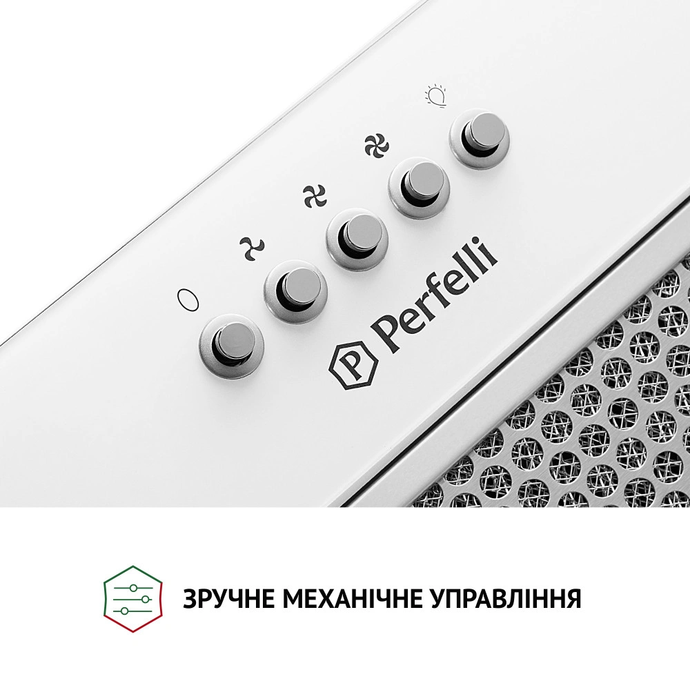 Полновстраиваемая вытяжка Perfelli BI 5684 WH 1000 LED original5 Полновстраиваемая вытяжка Perfelli BI 5684 WH 1000 LED original5