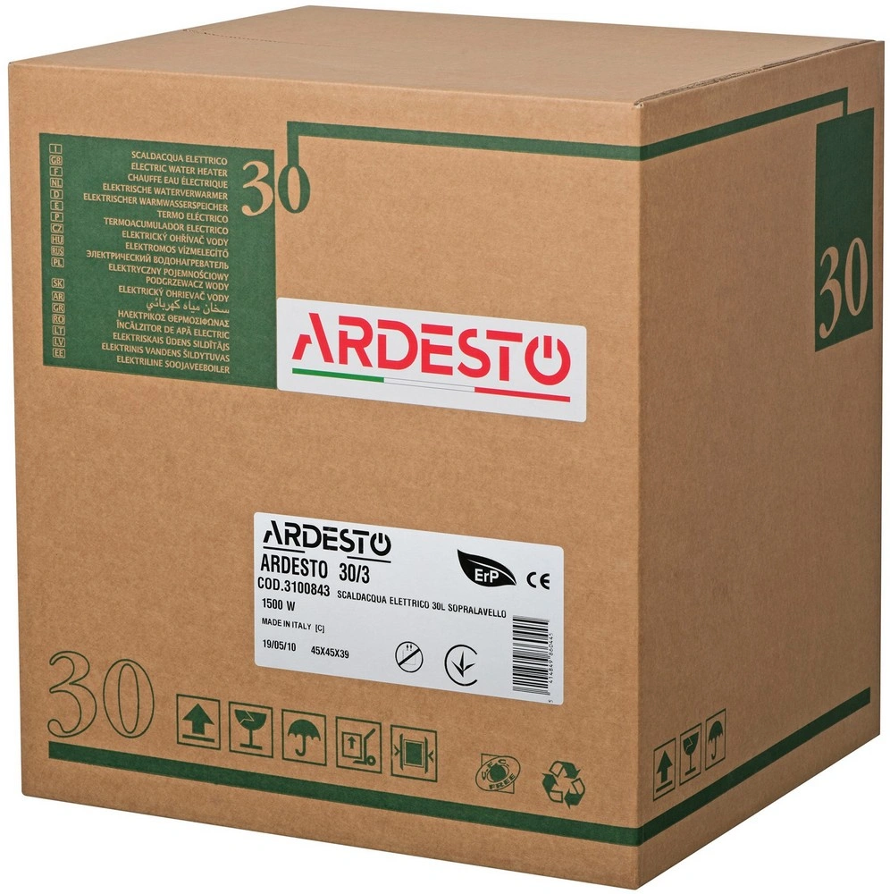 Бойлер Ardesto EWH-30ACWMI (3100843) original10 Бойлер Ardesto EWH-30ACWMI (3100843) original10