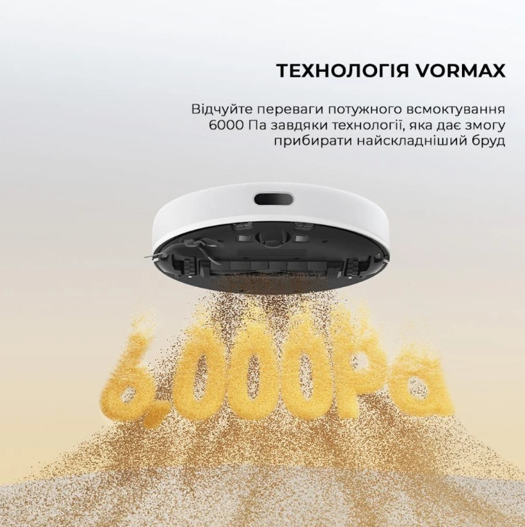 Робот-пылесос с влажной уборкой Dreame D9 MAX White Gen 2 (RLD34GA-Wh) original3 Робот-пылесос с влажной уборкой Dreame D9 MAX White Gen 2 (RLD34GA-Wh) original3