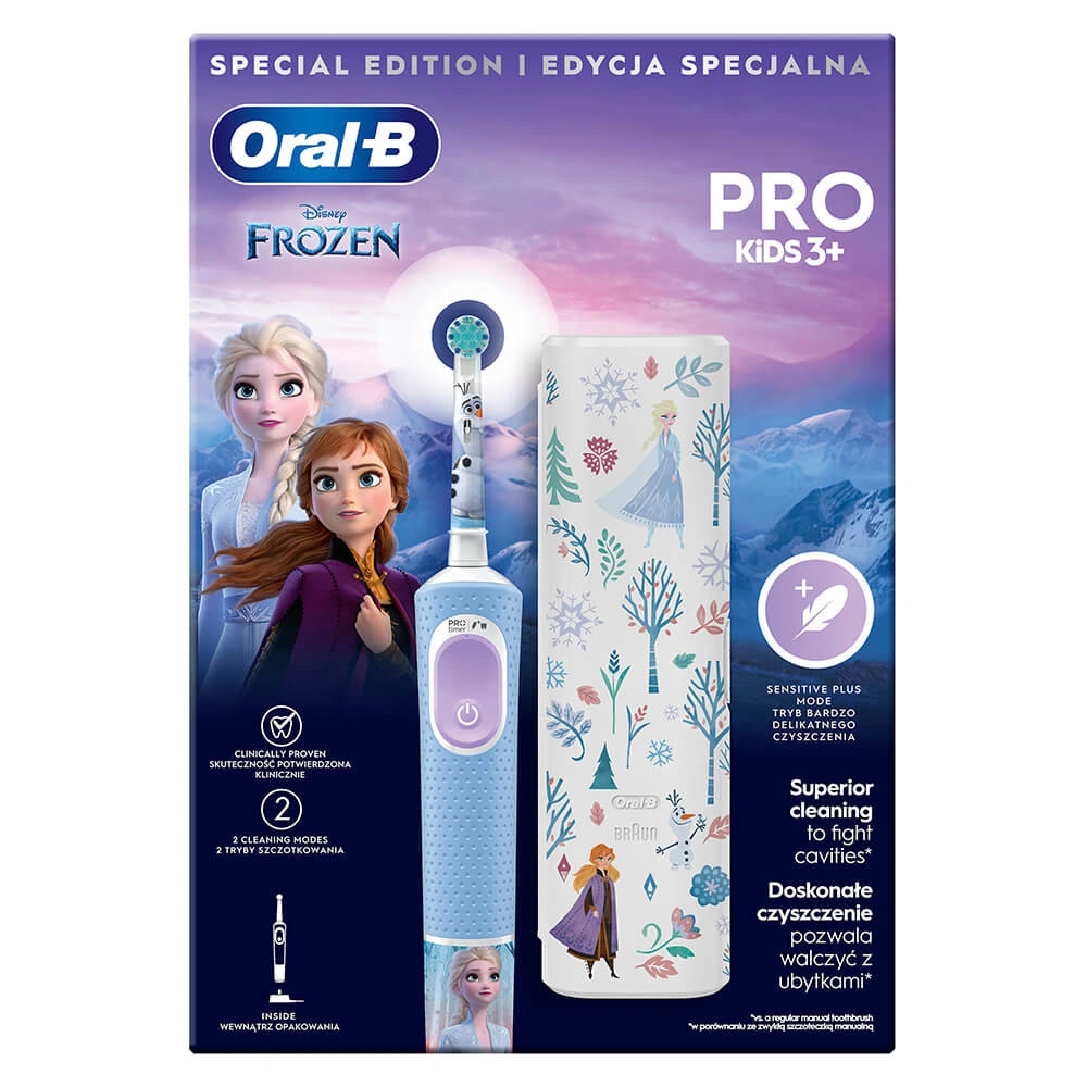 Зубная щетка Braun Oral-B D103.413.2KX Frozen original4 Зубная щетка Braun Oral-B D103.413.2KX Frozen original4
