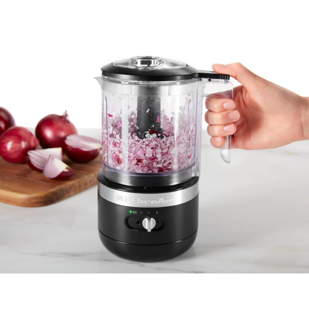 Кухонный миникомбайн беспроводной KitchenAid 5KFCB519EBM original7 Кухонный миникомбайн беспроводной KitchenAid 5KFCB519EBM original7