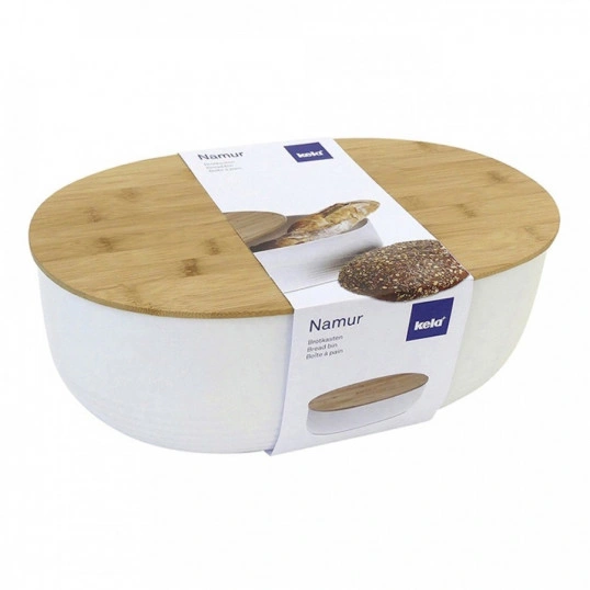 Хлебница KELA Namur белая (12060) original2 Хлебница KELA Namur белая (12060) original2