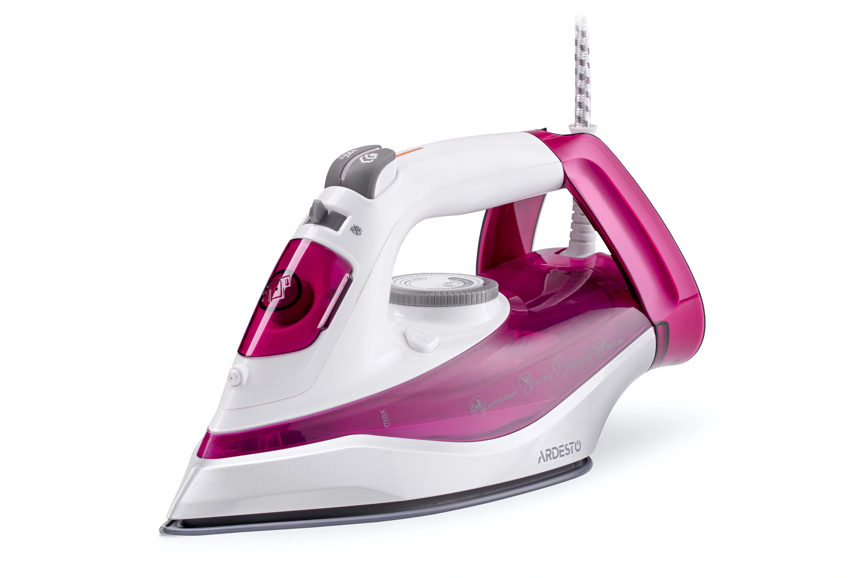 Утюг Ardesto IR-C2230-BUR малиновый Утюг Ardesto IR-C2230-BUR малиновый