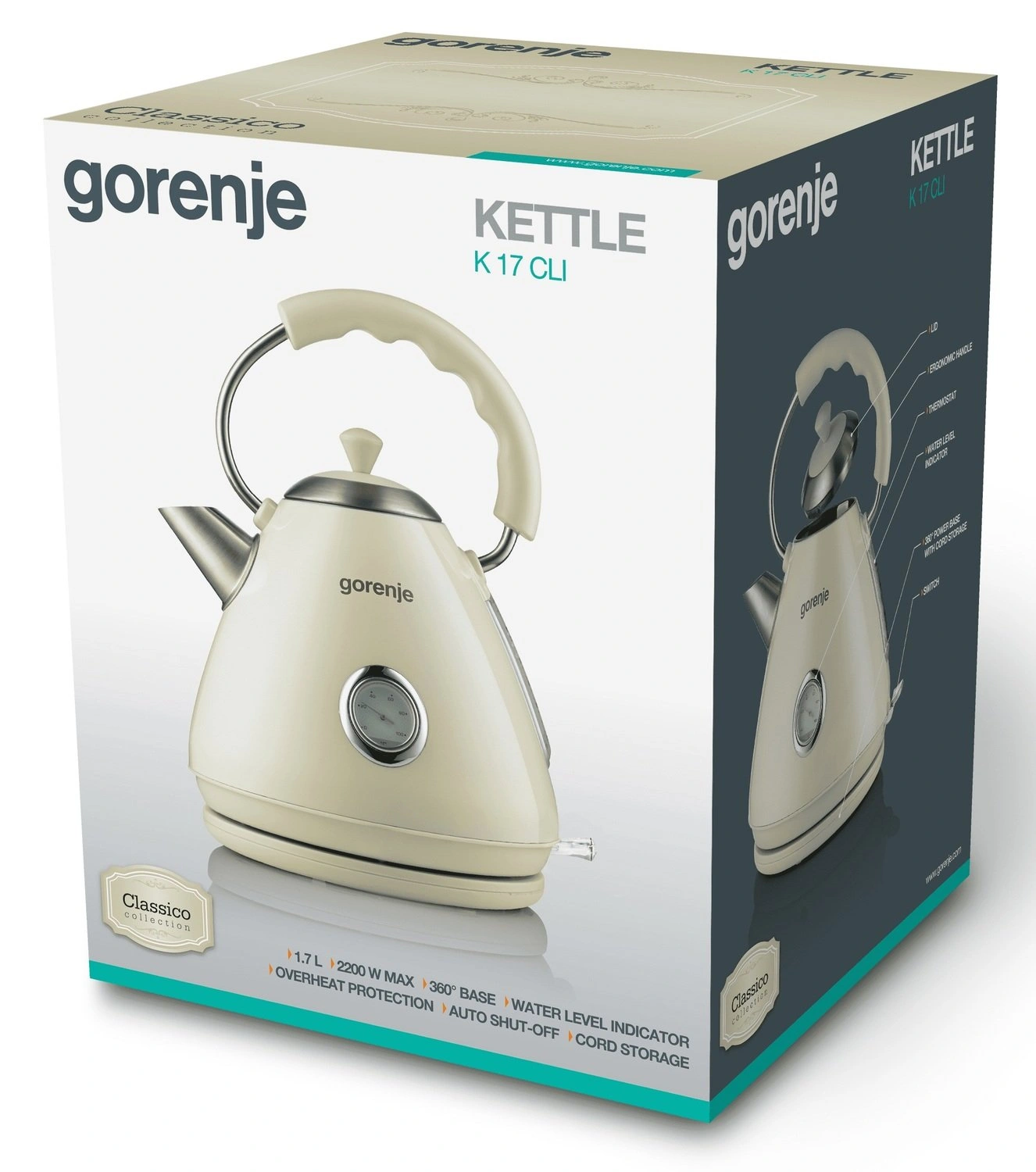 Электрочайник Gorenje K17CLI original11 Электрочайник Gorenje K17CLI original11