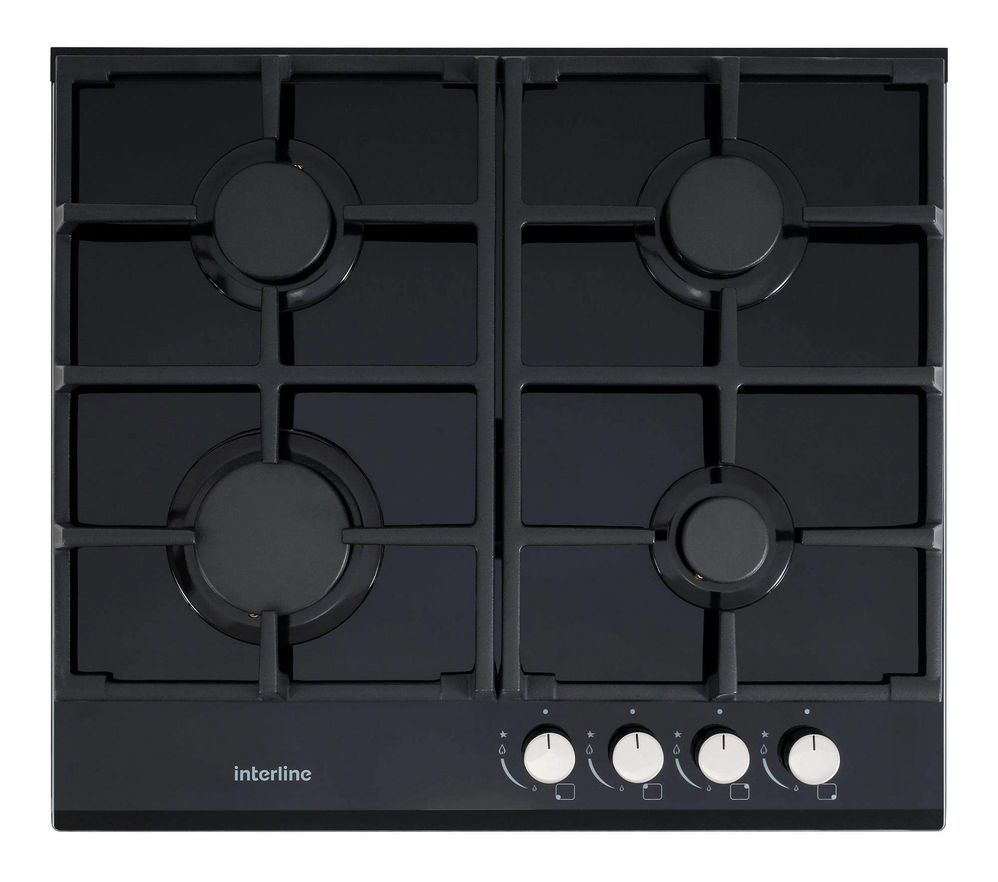 Варочная поверхность газовая Interline VGS 463 FGK BA original1 Варочная поверхность газовая Interline VGS 463 FGK BA original1