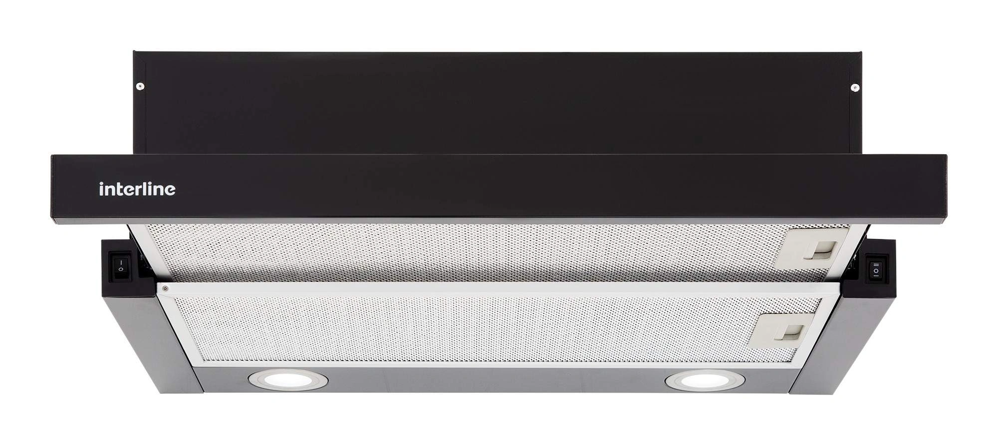 Вытяжка Interline DELI BL A/60/2/T original3 Вытяжка Interline DELI BL A/60/2/T original3