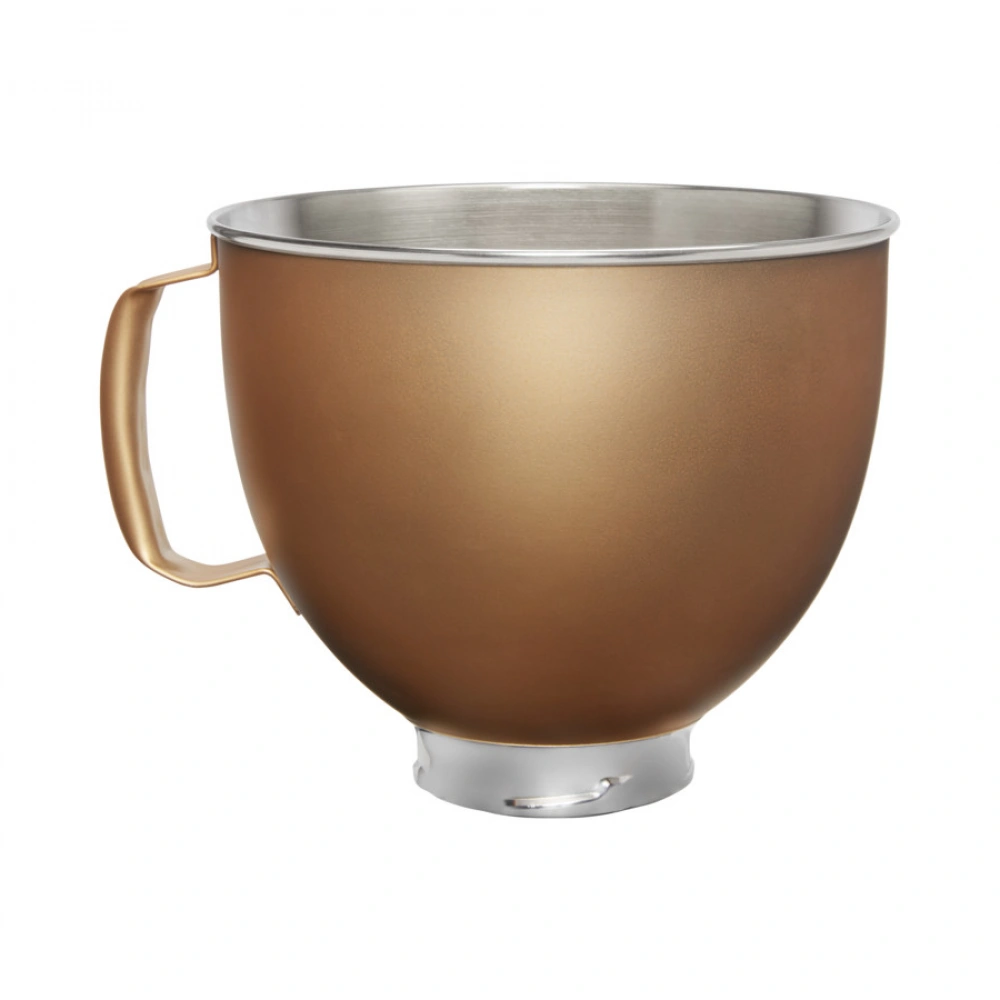 Чаша KitchenAid 4,8 л 5KSM5SSBVG из нержавеющей стали, с PVD покрытием Чаша KitchenAid 4,8 л 5KSM5SSBVG из нержавеющей стали, с PVD покрытием