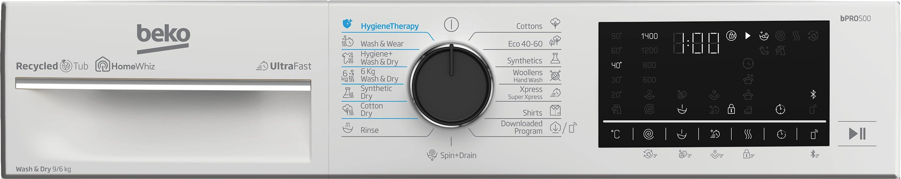 Стирально-сушильная машина Beko B5DFT59447W original6 Стирально-сушильная машина Beko B5DFT59447W original6