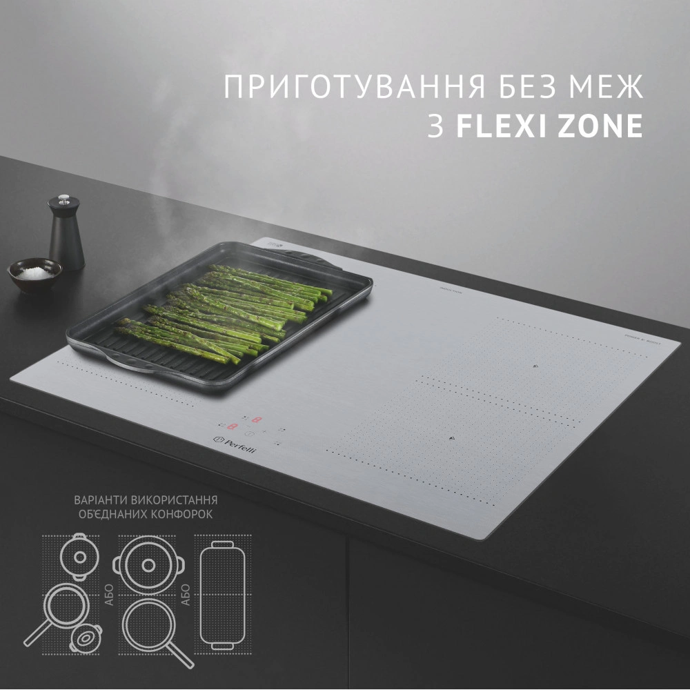 Варочная поверхность Perfelli HI 674 GR original4 Варочная поверхность Perfelli HI 674 GR original4