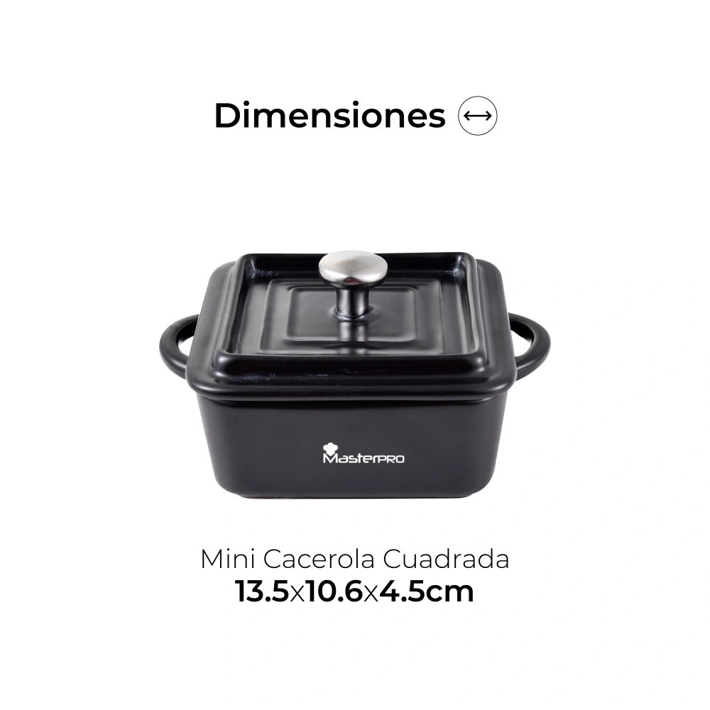 Форма для запекания Bergner MasterPro Foodies cook & share, 13,5X10,6 см, квадратная (BGMP-10202) original2 Форма для запекания Bergner MasterPro Foodies cook & share, 13,5X10,6 см, квадратная (BGMP-10202) original2