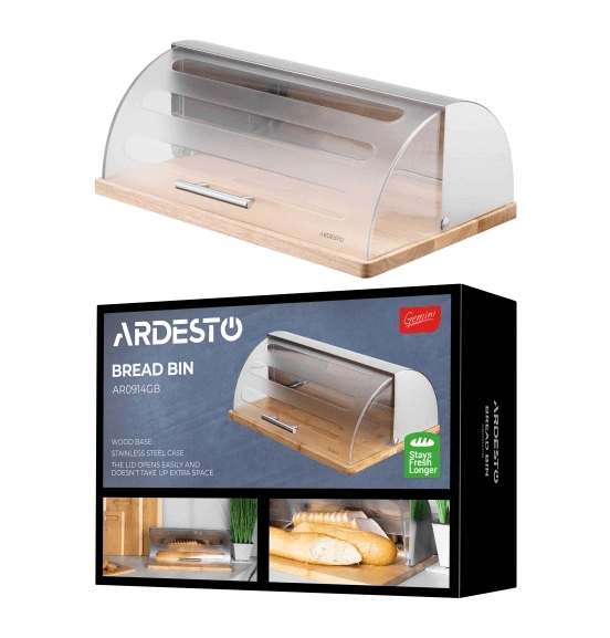 Хлебница Ardesto Gemini (AR0914GB) original3 Хлебница Ardesto Gemini (AR0914GB) original3