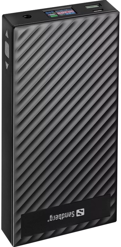 Універсальна мобільна батарея Sandberg AlwaysOn Powerbank 30000mAh DC+PD 120W Black (420-88) original1 Універсальна мобільна батарея Sandberg AlwaysOn Powerbank 30000mAh DC+PD 120W Black (420-88) original1