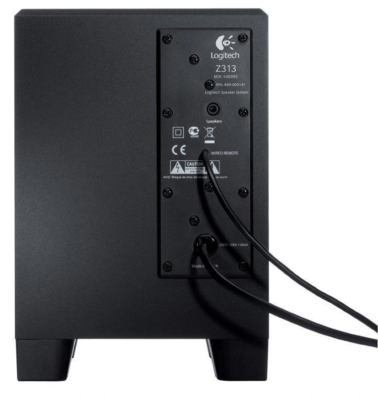 Акустическая система Logitech Z313 Black (980-000413) original3 Акустическая система Logitech Z313 Black (980-000413) original3
