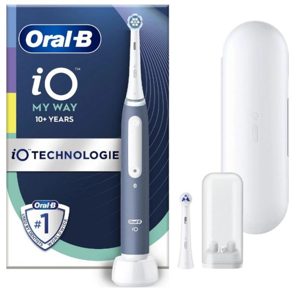 Зубная щетка Braun Oral-B iO Series 4 My Way iOG4K.2N6.1DK Ocean Blue original1 Зубная щетка Braun Oral-B iO Series 4 My Way iOG4K.2N6.1DK Ocean Blue original1