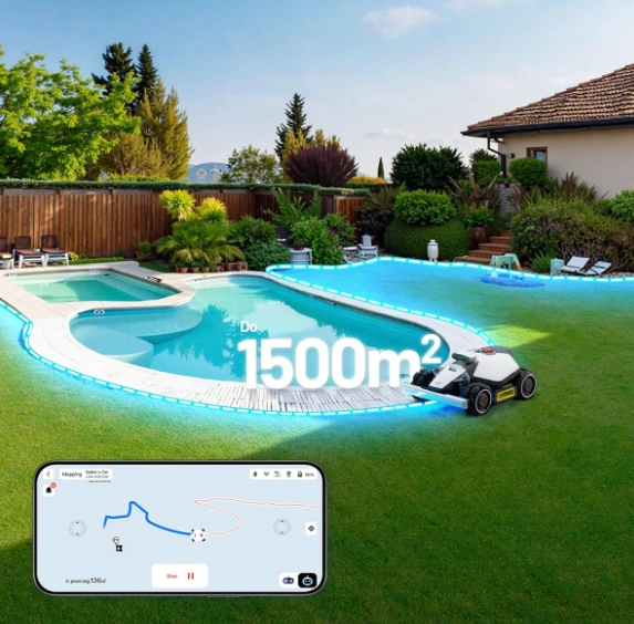 Газонокосилка-робот MAMMOTION LUBA mini AWD 1500 original3 Газонокосилка-робот MAMMOTION LUBA mini AWD 1500 original3