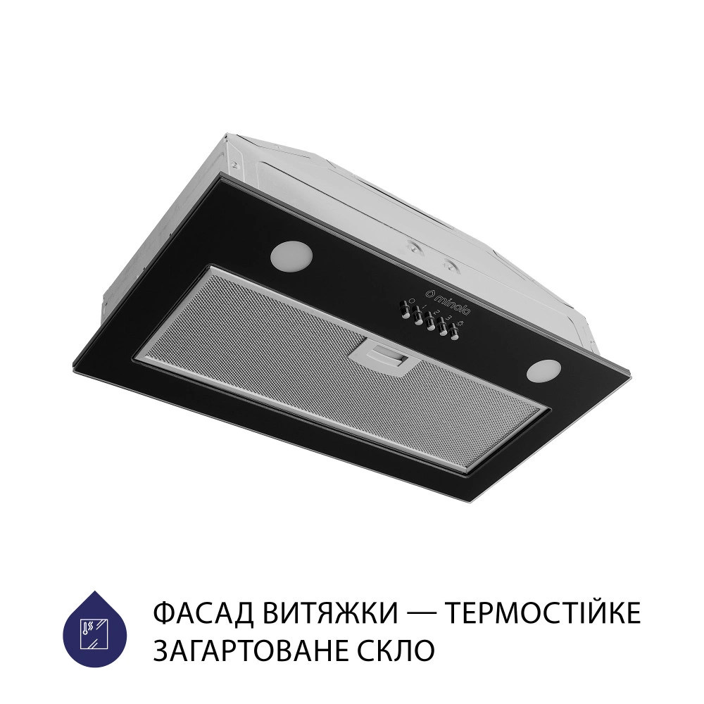 Полновстраиваемая вытяжка  Minola HBI 5262 BL GLASS 700 LED original1 Полновстраиваемая вытяжка  Minola HBI 5262 BL GLASS 700 LED original1