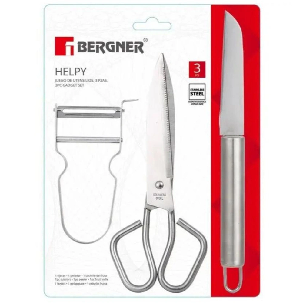 Набор кухонных принадлежностей Bergner Helpy, 3 пр. (BG-3356-MM) original2 Набор кухонных принадлежностей Bergner Helpy, 3 пр. (BG-3356-MM) original2