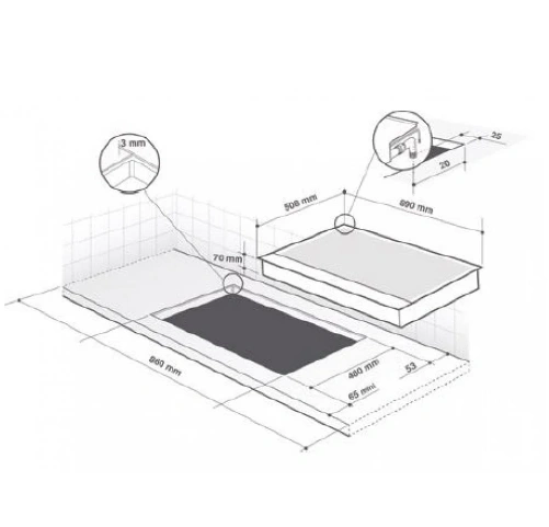 Газова варильна поверхня De Dietrich DPE4929XF original2 Газова варильна поверхня De Dietrich DPE4929XF original2