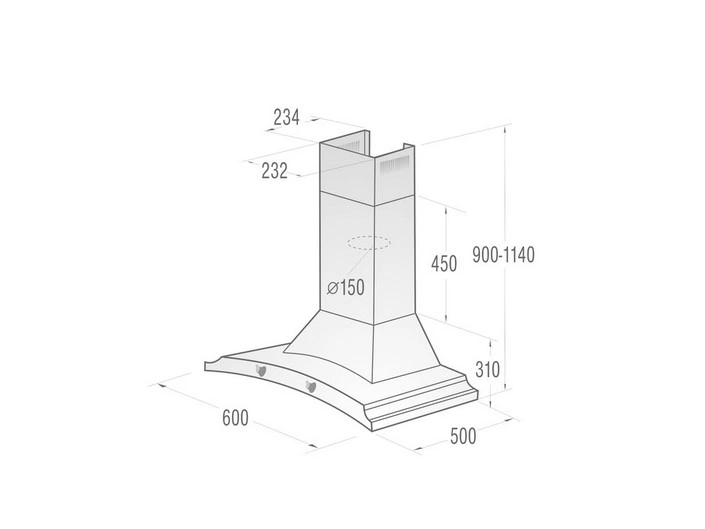 Вытяжка Gorenje DK63MCLB original4 Вытяжка Gorenje DK63MCLB original4