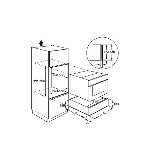 Подогреватель посуды De Dietrich DWD4810B original2 Подогреватель посуды De Dietrich DWD4810B original2