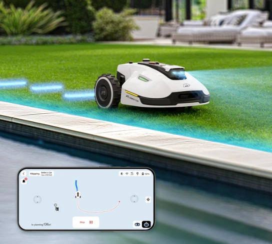 Газонокосилка-робот Mammotion YUKA2000+SweeperKit original3 Газонокосилка-робот Mammotion YUKA2000+SweeperKit original3