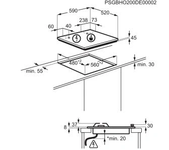 Варочная поверхность Electrolux KGG64362S original3 Варочная поверхность Electrolux KGG64362S original3