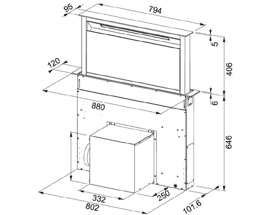 Встраиваемая вытяжка FRANKE FDW 908 IB XS 110.0365.588 original4 Встраиваемая вытяжка FRANKE FDW 908 IB XS 110.0365.588 original4