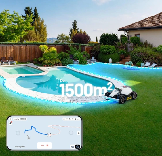 Газонокосилка-робот MAMMOTION LUBA mini AWD 800 original3 Газонокосилка-робот MAMMOTION LUBA mini AWD 800 original3