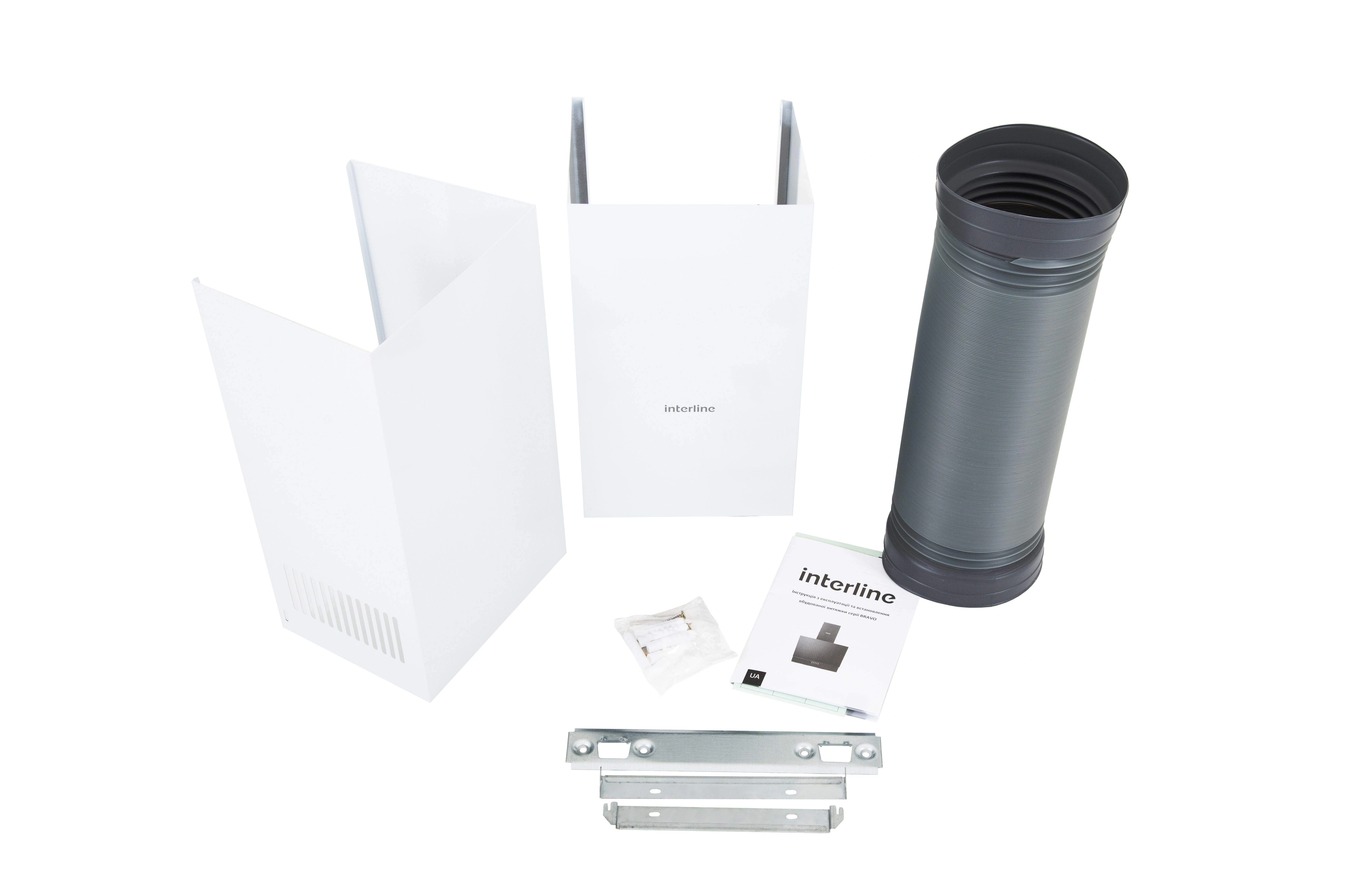 Вытяжка Interline BRAVO WH A/60/GL/K original15 Вытяжка Interline BRAVO WH A/60/GL/K original15