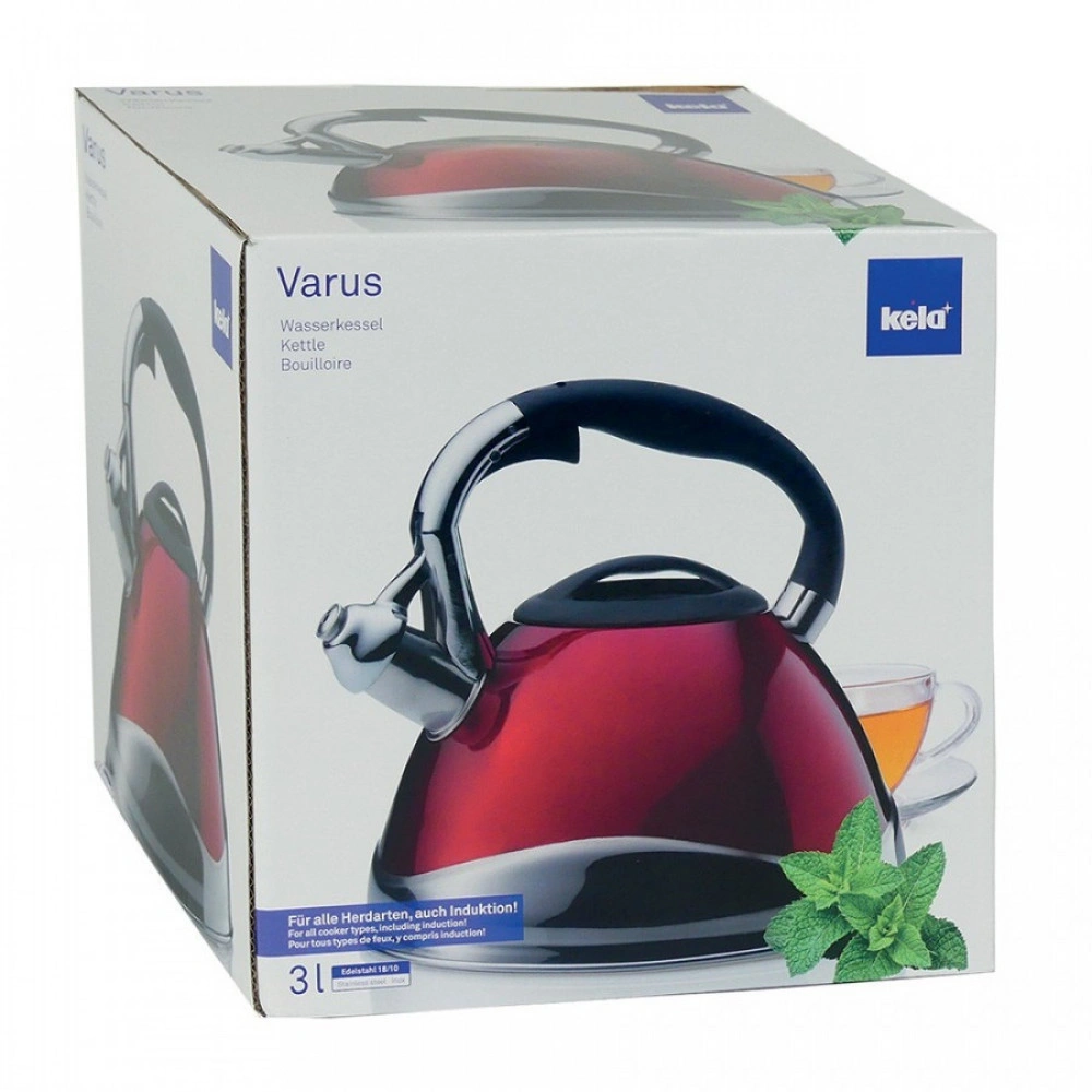 Чайник KELA Varus червоний, 3 л (11658) original2 Чайник KELA Varus червоний, 3 л (11658) original2