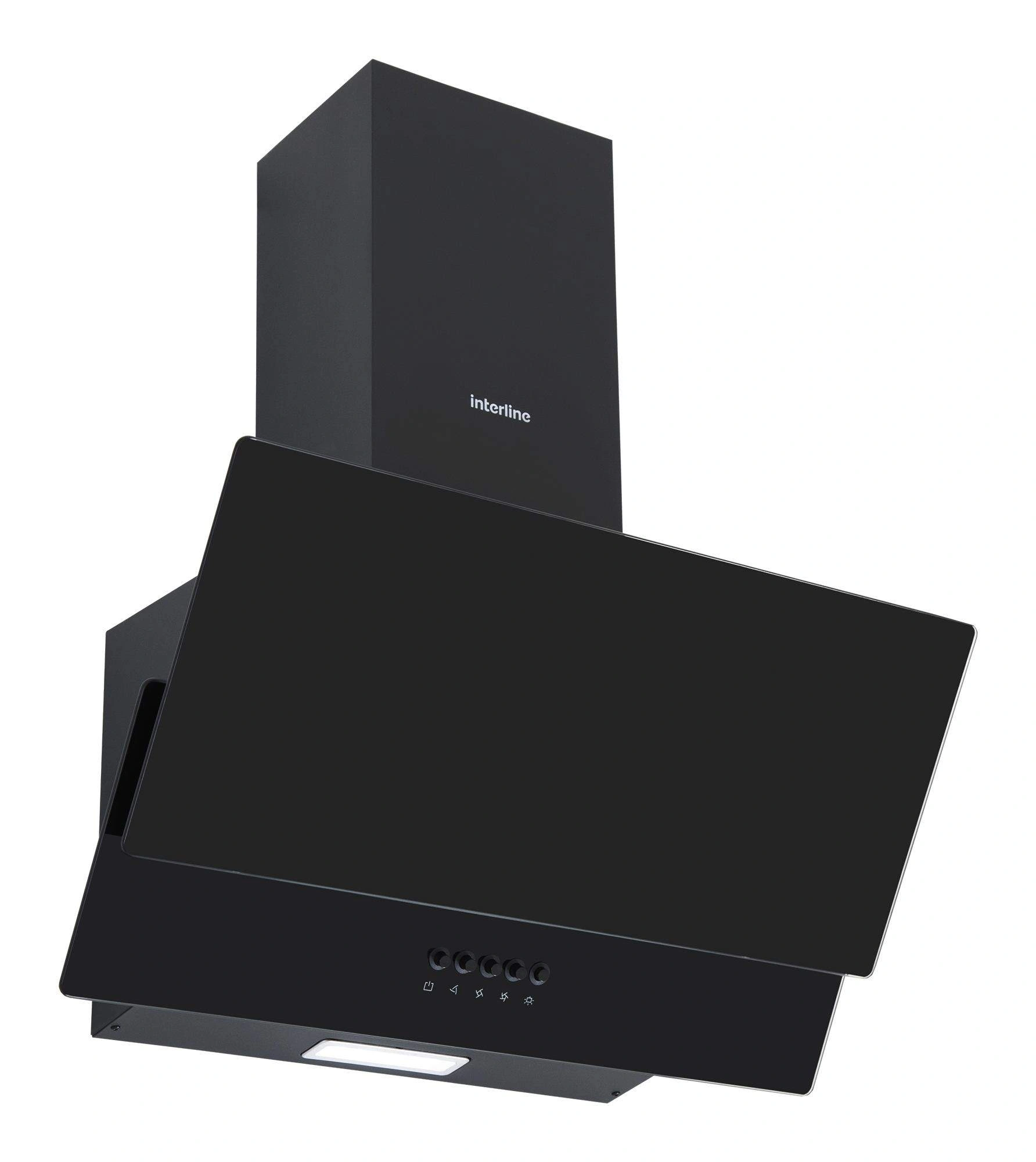 Вытяжка Interline GOLF BK A/60/PB/GL/T original3 Вытяжка Interline GOLF BK A/60/PB/GL/T original3