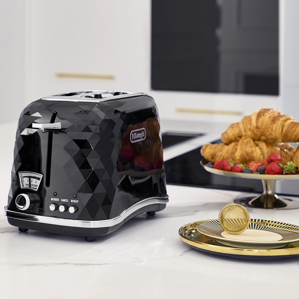 Тостер DeLonghi CTJ 2103 BK Brillante original5 Тостер DeLonghi CTJ 2103 BK Brillante original5