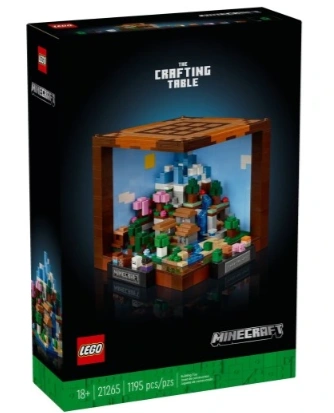 Блочный конструктор LEGO Minecraft Верстак (21265) original1 Блочный конструктор LEGO Minecraft Верстак (21265) original1